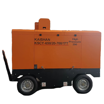KSCY-650/20-700/17 18m3/Min 650CFM 20bar 17bar পোর্টেবল রোটারি গ্যাস স্ক্রু এয়ার কম্প্রেসার স্ক্রু কম্প্রেসার